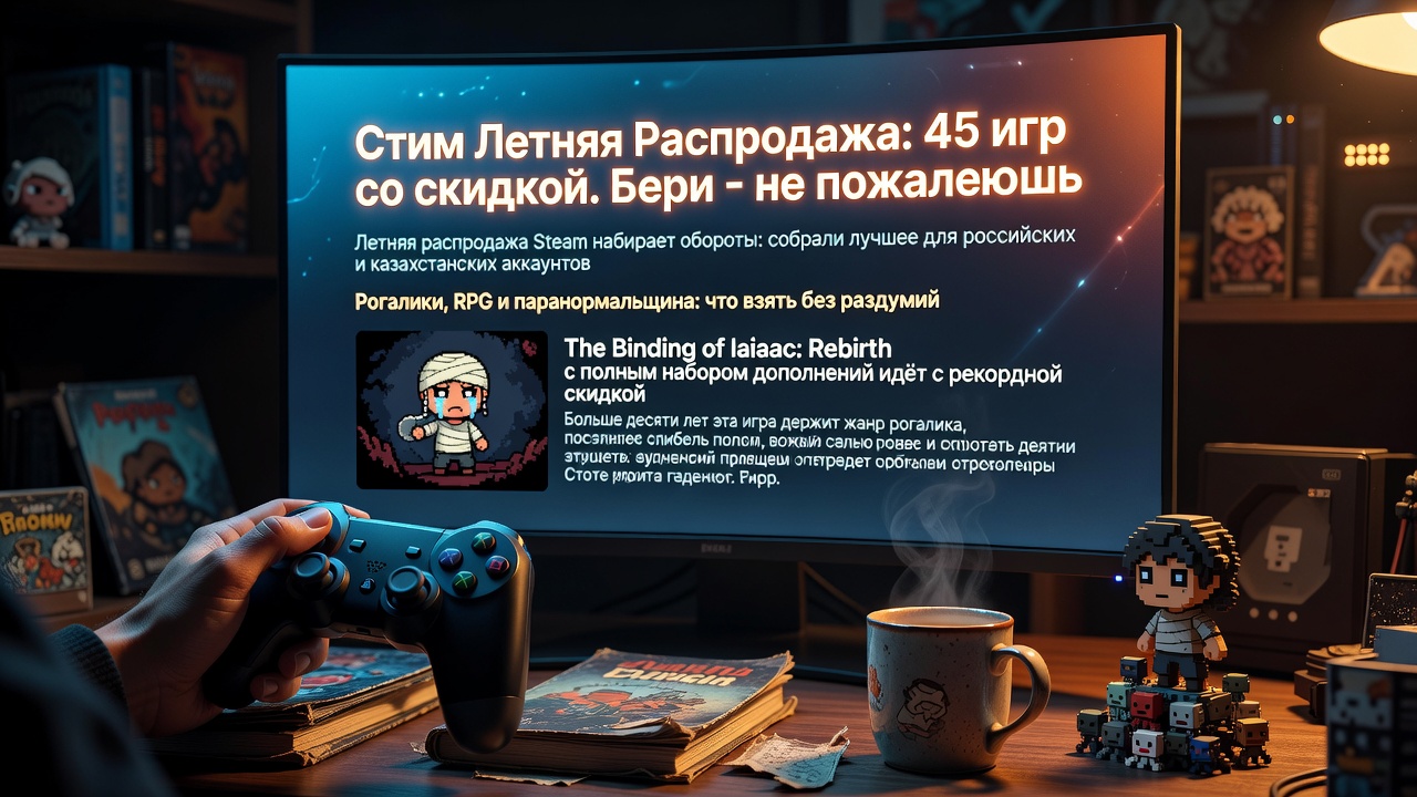 Steam Summer Sale: 45 игр со скидкой. Бери - не пожалеешь