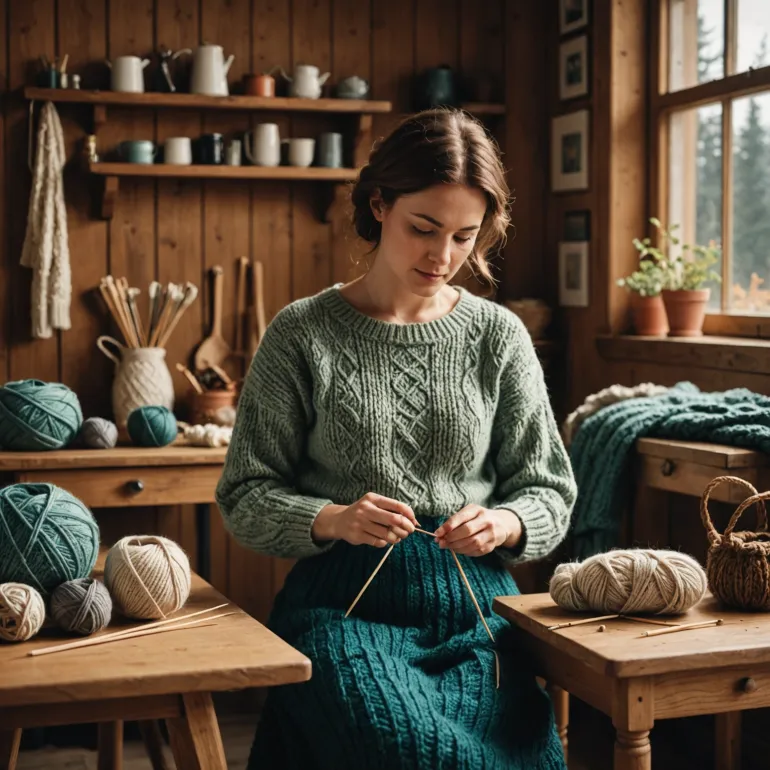 Искусство вязания: как связать юбку спицами и почему это проще, чем кажется