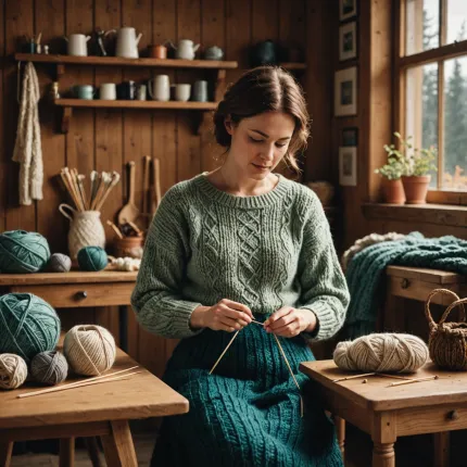 Искусство вязания: как связать юбку спицами и почему это проще, чем кажется